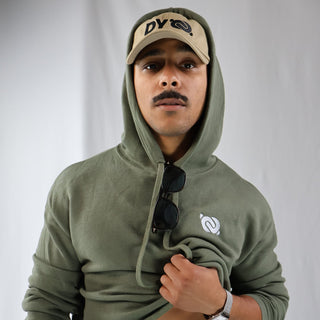 EdgeDrive™ Cropped Raw-Hem Hoodie