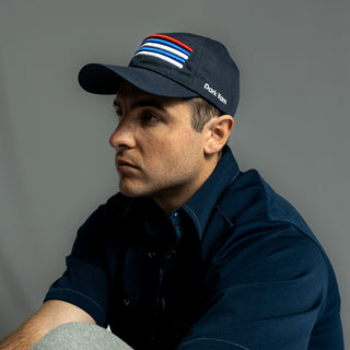 Dark Yarn Nautilus Reserve Dockside Cap, stylish headwear with a nautical design, featuring a comfortable fit and classic cap style.