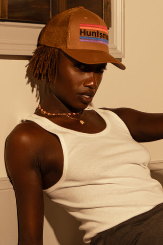 Huntsman Reserve - Fitted Closed-back Trucker Cap - Dark Yarn