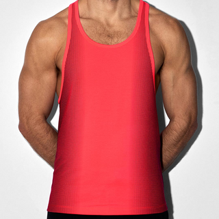Super Bright Racerback Tank Neon Red
