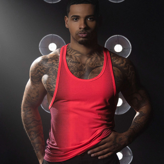 Super Bright Racerback Tank Neon Red