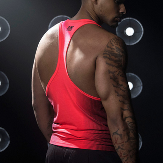 Super Bright Racerback Tank Neon Red