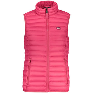Rosa Poliammide women's vest by Norway 1963, lightweight sleeveless knit with a fitted style, shown in a neutral color.