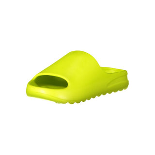 Yellow polyurethane women's slipper by Norway 1963, featuring a comfortable slip-on design and casual style.