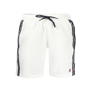 Men's Bianco Polyamide swimwear by Norway 1963, featuring a sleek design and comfortable fit in a neutral color.