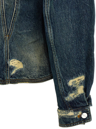 Blue Cotton Denim Jacket