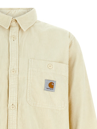 Multicolor cotton blouse by Carhartt Wip featuring vibrant patterns and a relaxed fit, suitable for casual or stylish wear.