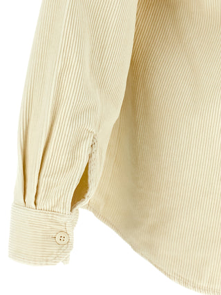 Multicolor cotton blouse by Carhartt Wip featuring a relaxed fit and vibrant multicolor pattern.