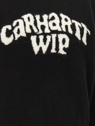 Carhartt Wip bicolor acetate cardigan featuring a stylish two-tone design and button closure.