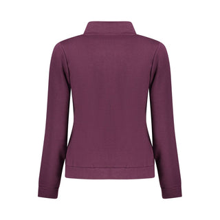 Norway 1963 Viola cotton women's sweatshirt with a relaxed fit, featuring a soft fabric and casual style.