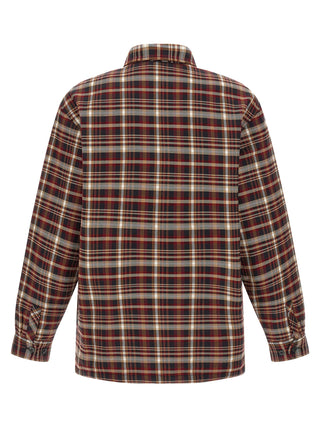 Red cotton patterned shirt by Carhartt Wip featuring a stylish design and classic fit.