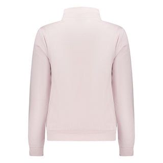 Rosa cotton women's sweatshirt by Norway 1963 featuring a comfortable fit and casual style, displayed on a plain background.