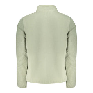 Green polyester men's sweatshirt by Norway 1963, featuring a comfortable fit and casual style, shown on a plain background.