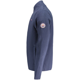 Blue polyester men's sweatshirt from Norway 1963, featuring a comfortable fit and classic design.