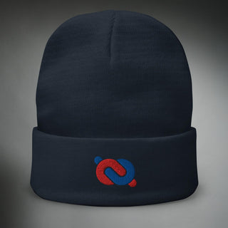 Dark Yarn CozyCore™ Nautilus cotton-blend beanie, soft and warm headwear with a ribbed knit design for casual winter style.