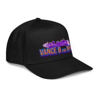 Dark Yarn Vance Bostic Film Transfer Hat, black 5-panel baseball cap with right-front view