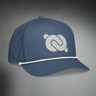Dark Yarn AeroRope™ Stay-Dri Snapback headwear featuring a stylish design, adjustable strap, and breathable fabric for comfortable wear.