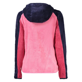 Rosa polyester women's jacket by Norway 1963, shown in light pink with a front zipper and casual fit.