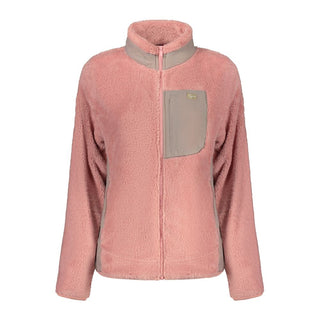 Pink Rosa polyester women's sweatshirt by Norway 1963, featuring a comfortable fit and casual style.