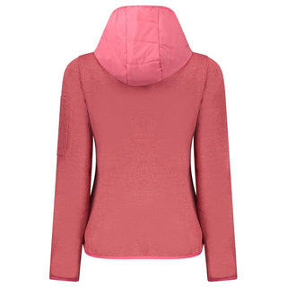 Women’s Rosa polyester jacket by Norway 1963, featuring a stylish design and comfortable fit in a soft pink color.