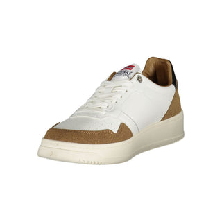 White polyurethane men's sneaker by Norway 1963 with a sleek design and comfortable sole.