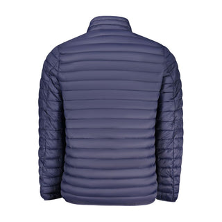Men's Blu Poliammide jacket by Norway 1963 with a modern fit, featuring a sleek design and front zipper.