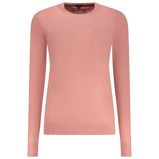 Pink Rosa Viscosa Woman T-Shirt by Norway 1963, featuring a soft, lightweight fabric and casual fit.