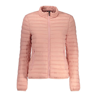 Rosa Poliammide women's jacket by Norway 1963, featuring a stylish pink design with a front zipper and comfortable fit.