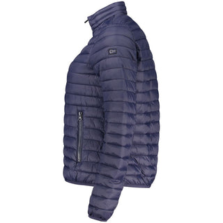 Blue Poliammide women’s jacket by Norway 1963, lightweight with a fitted design and front zipper.
