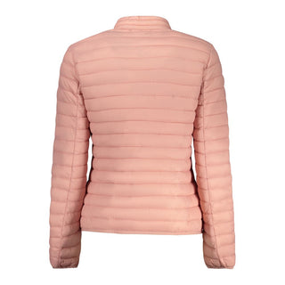 Rosa Poliammide women's jacket by Norway 1963, shown in a stylish, fitted design with a high collar and zipper closure.