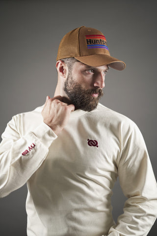 Huntsman Reserve - Fitted Closed-back Trucker Cap - Dark Yarn