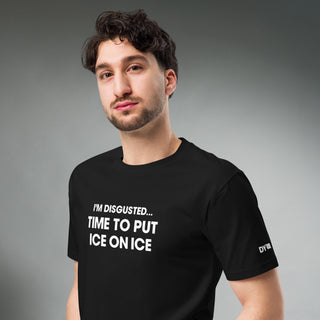 Disgusted Put Ice On Ice