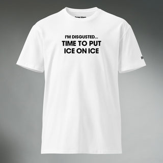 Disgusted Put Ice On Ice