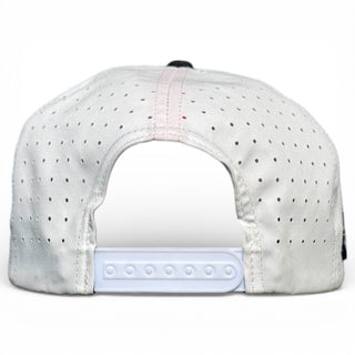Pocket Aces Golf Hat | Snapback Cap | Built-in Magnetic Ball Marker Holder + Marker Included | Adjustable Gray & Black