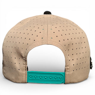 Salty Turtle Golf Hat | Snapback Cap | Built-in Magnetic Ball Marker Holder + Marker Included | Adjustable | One Size