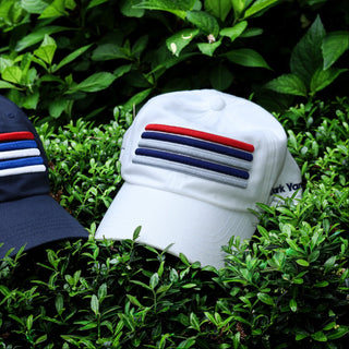 Dark Yarn Nautilus Reserve Dockside Cap, navy blue headwear with adjustable strap and embroidered logo, casual maritime style.