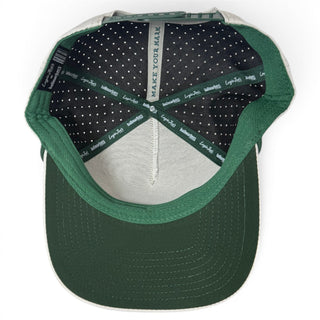 Tactical Golf Hat | Snapback Cap | Built-in Magnetic Ball Marker Holder + Marker Included | Adjustable American Camo
