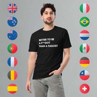 Better To Be A F**got Than A Fascist | Global