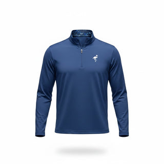 Marble Wave Performance Quarter Zip | Lightweight Unisex Moisture-Wicking Golf Pullover