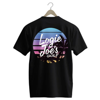 Logie Joe's Sunset | Unisex Graphic T-Shirt | Casual Golf Apparel