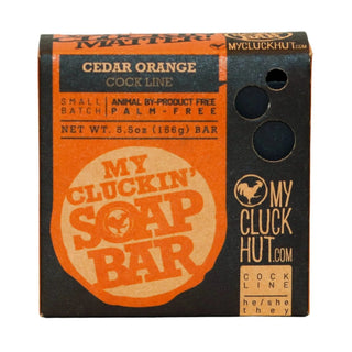 Cedar Orange | My Cluckin' Soap Bar