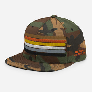 Bear Snapback Camo - Dark Yarn