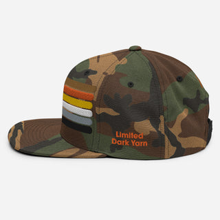 Bear Snapback Camo - Dark Yarn