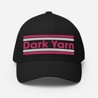 Panther Dark Yarn Structured Twill Cap - Dark Yarn