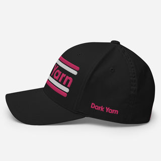 Panther Dark Yarn Structured Twill Cap - Dark Yarn