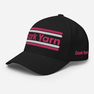 Panther Dark Yarn Structured Twill Cap - Dark Yarn