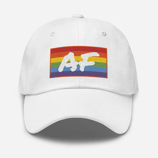 GAY AF | Classic Dad Hat - Dark Yarn