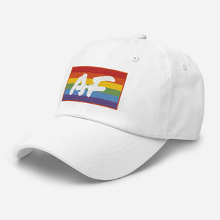 GAY AF | Classic Dad Hat - Dark Yarn