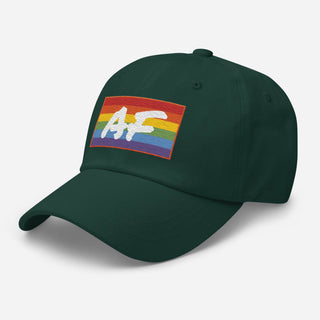 GAY AF | Classic Dad Hat - Dark Yarn