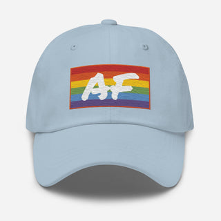 GAY AF | Classic Dad Hat - Dark Yarn